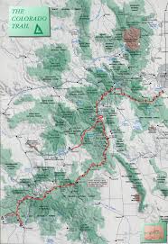 Colorado Trail Map